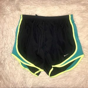 Black Nike athletic shorts